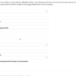 Motyw WordPress Mechanic formularz
