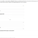 Motyw WordPress Mechanic formularz