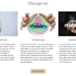 Motyw WordPress Mechanic sekcja