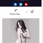 Clothes baner mobile